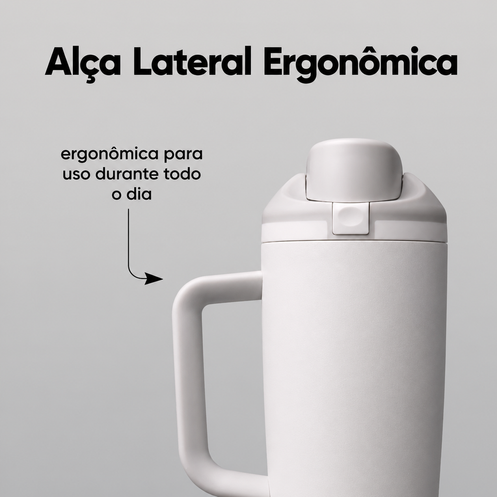 Copo Térmico Owala FreeSip em Aço Inoxidável de 887 ml