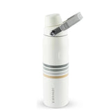 Creme com Listras Cinza-Liso