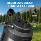 Garrafa De Água Isolada Meoky 3,78 litros.