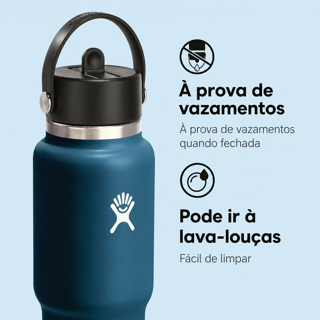 Garrafa Térmica Hydro Flask 950ml Boca Larga