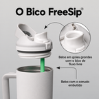 Copo Térmico Owala FreeSip em Aço Inoxidável de 887 ml